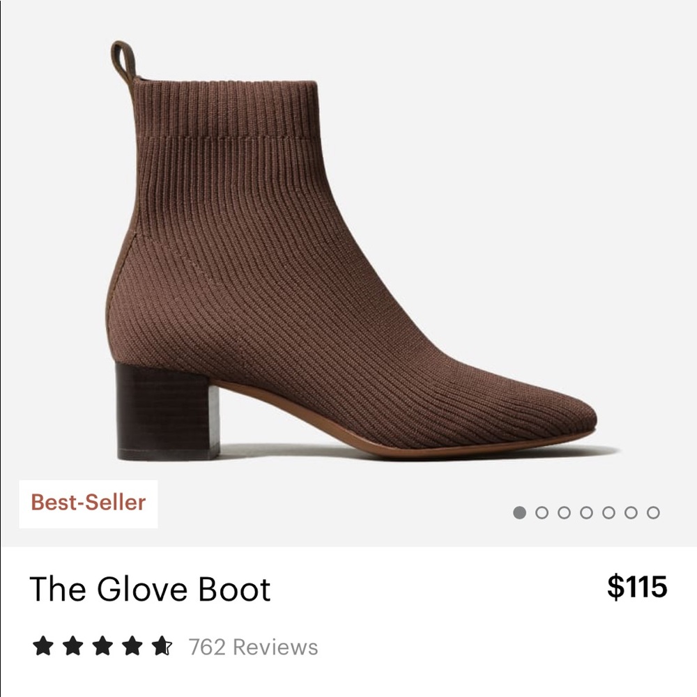 Everlane Reknit bootie 7.5.